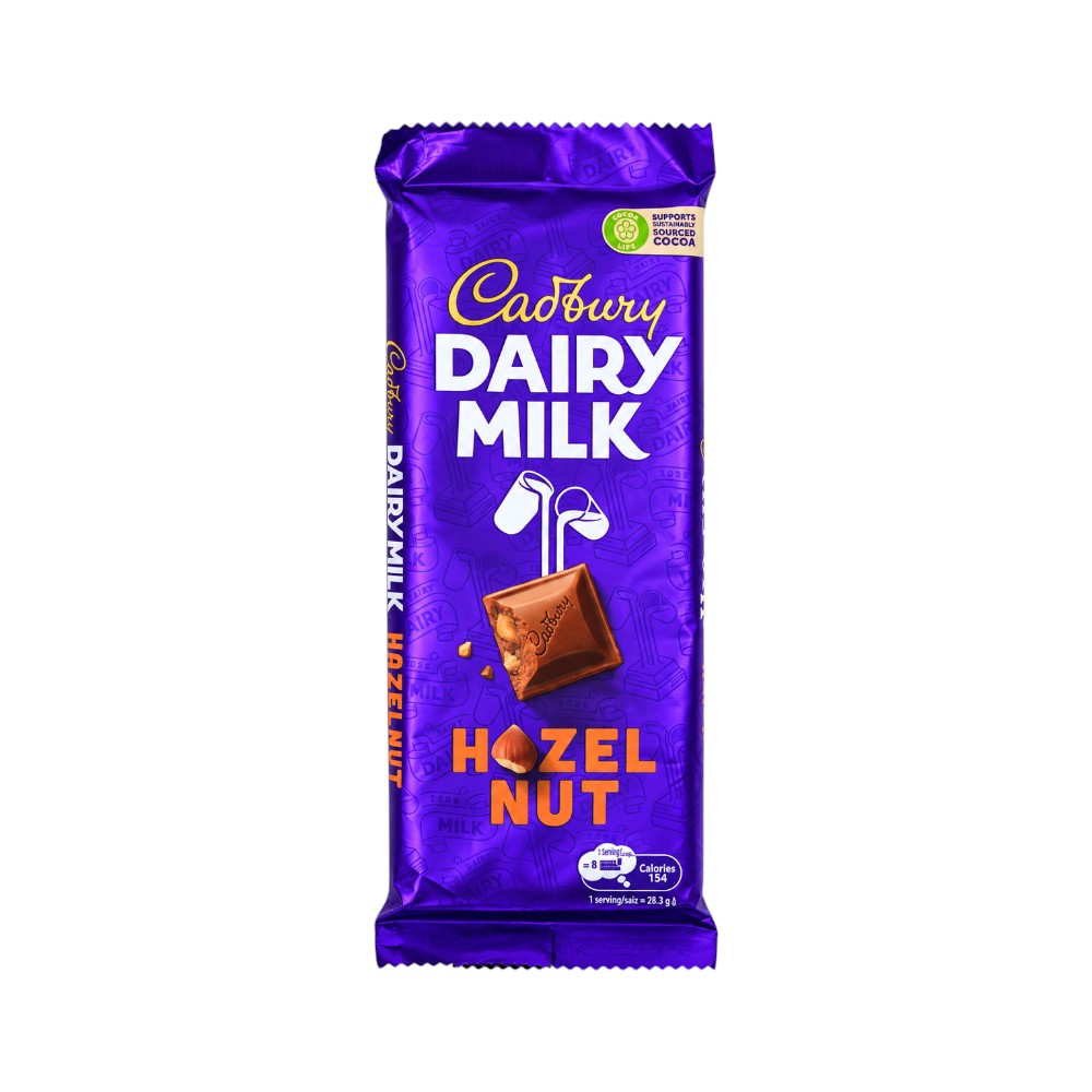 CADBURY DAIRY MILK CHOCOLATE HAZELNUT 85 GM