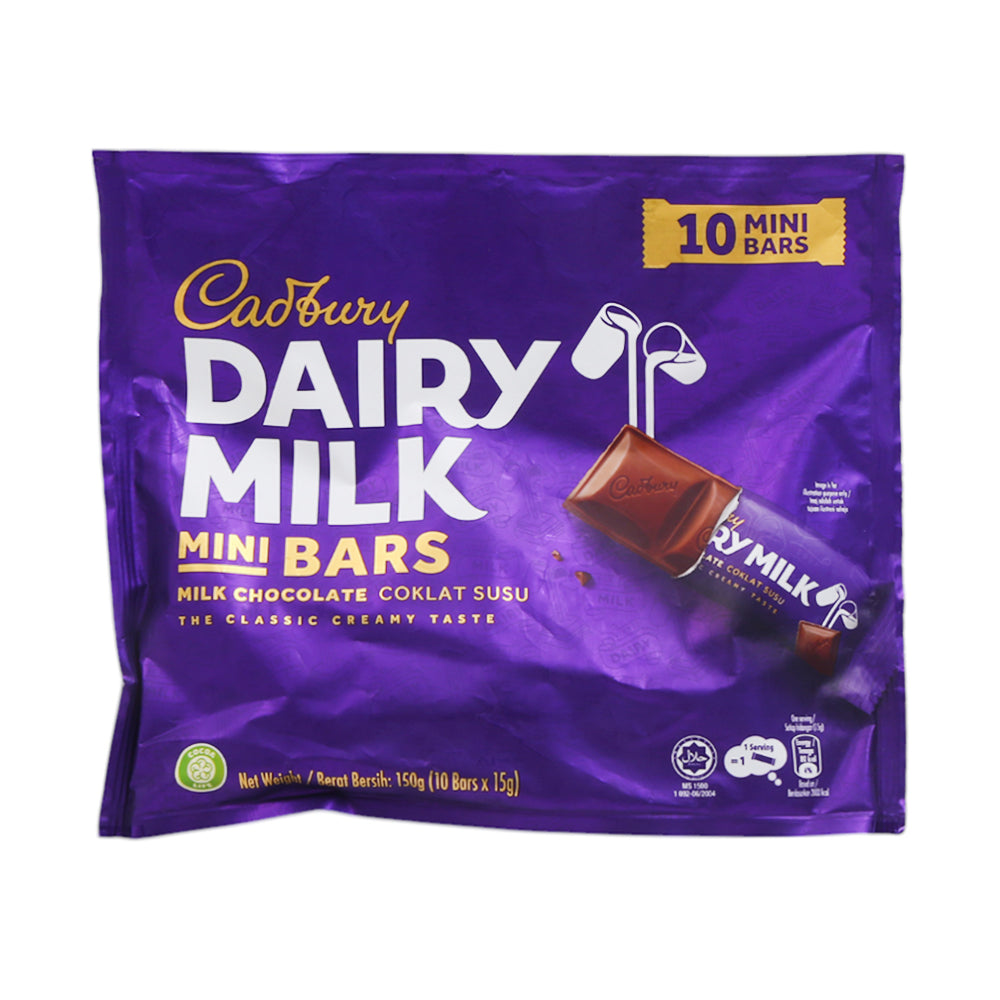 CADBURY DAIRY MILK CHOCOLATE ORIGINAL POUCH 150 GM