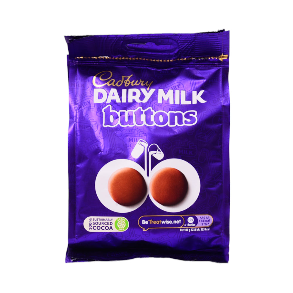 CADBURY DAIRY MILK BUTTONS GIANT CHOCOLATE 119 GM BASIC