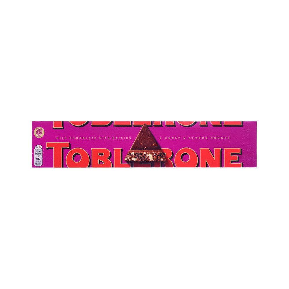 TOBLERONE CHOCOLATE FRUIT & NUT 360 GM