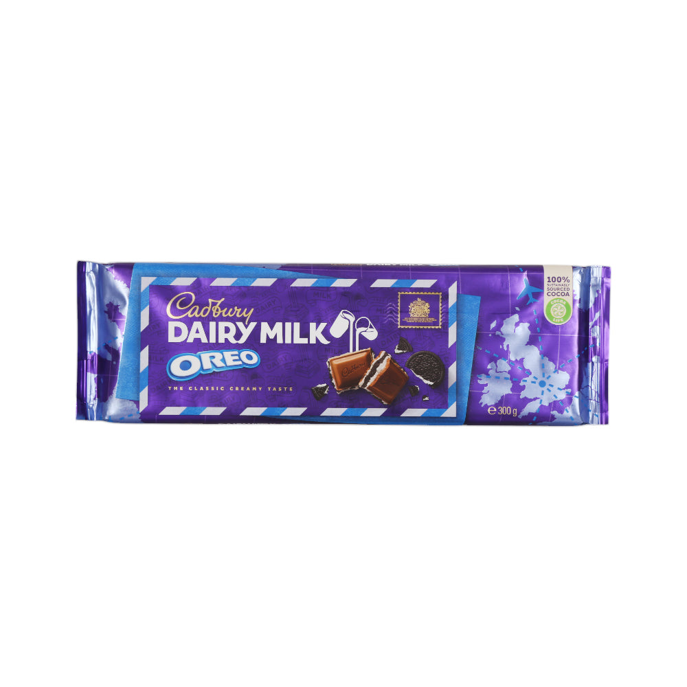 CADBURY DAIRY MILK CHOCOLATE OREO BAR 300 GM