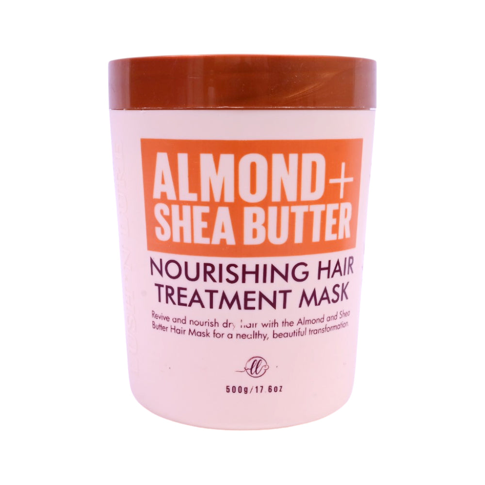 LUSH N LURE ALMOND+SHEA BUTTER HAIR TREATMENT MASK 500G