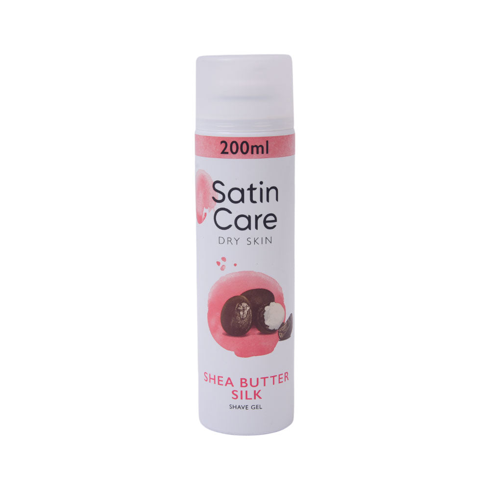 SATIN CARE SHAVE GEL SHEA BUTTER SILK DRY SKIN 200 ML