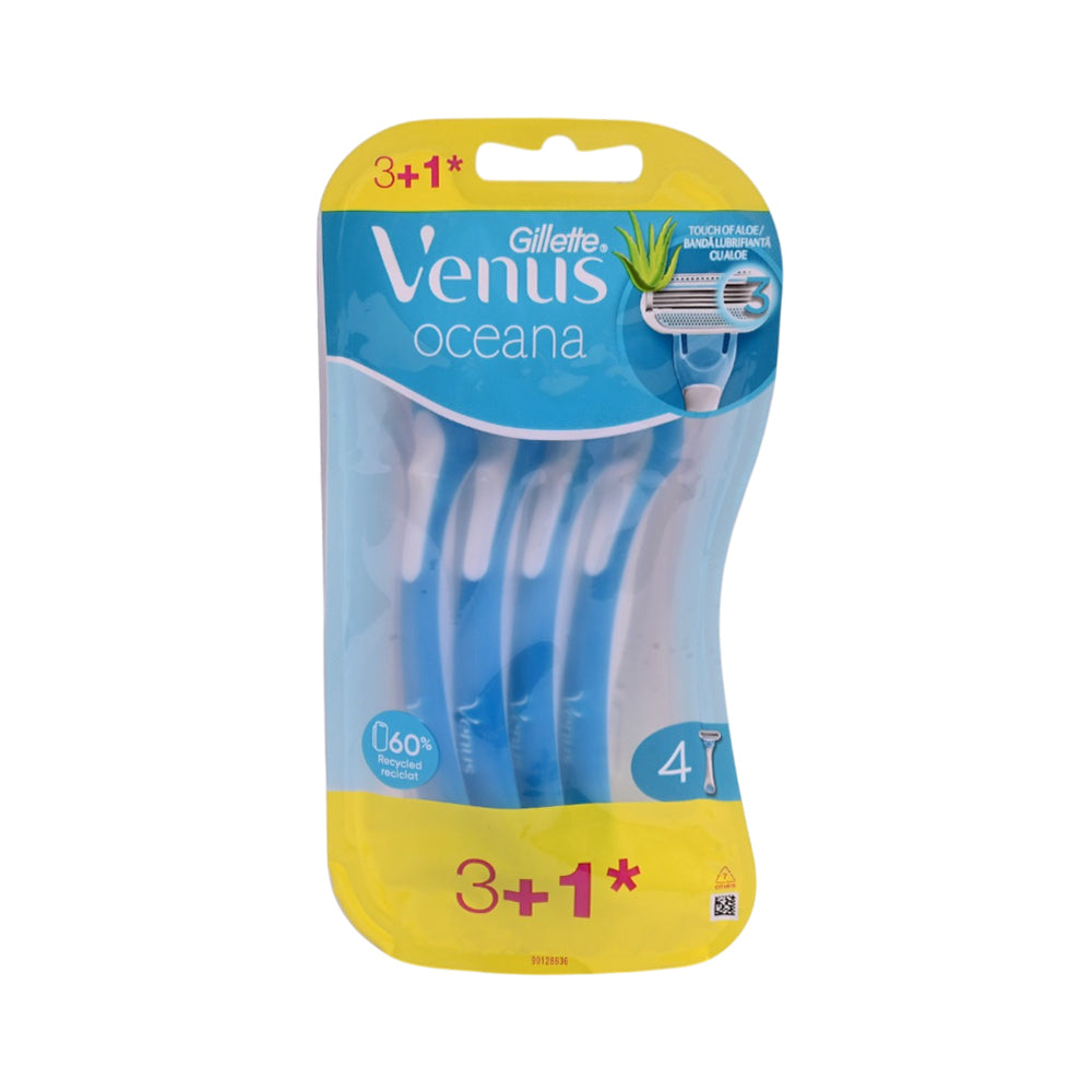 GILLETTE RAZOR VENUS 3 DISPOSABLE WOMEN 4PCS