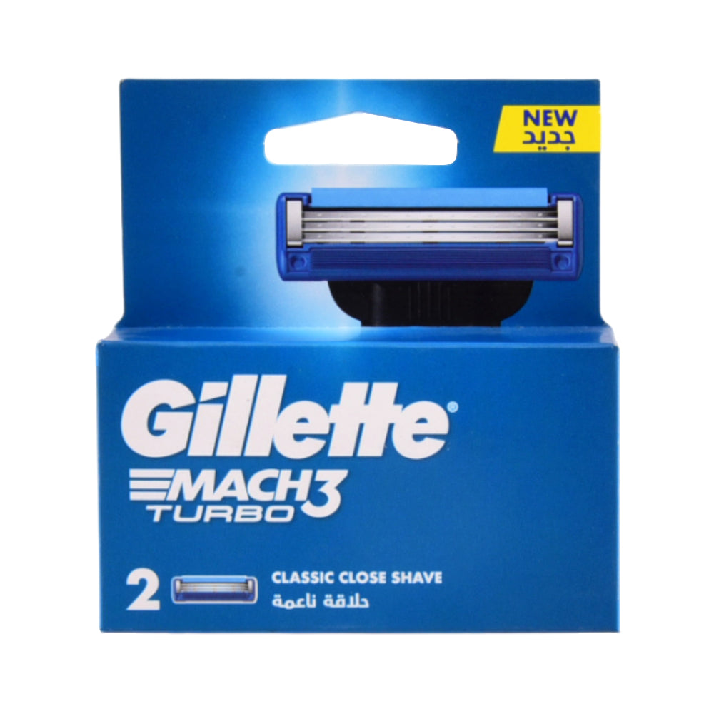 GILLETTE MACH3 TURBO 2PC