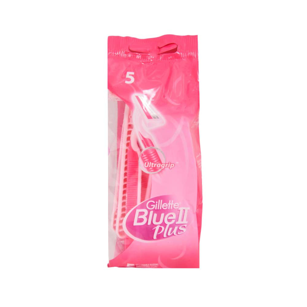 GILLETTE BLUE 2 PLUS RAZOR FOR WOMEN 5PC PACK