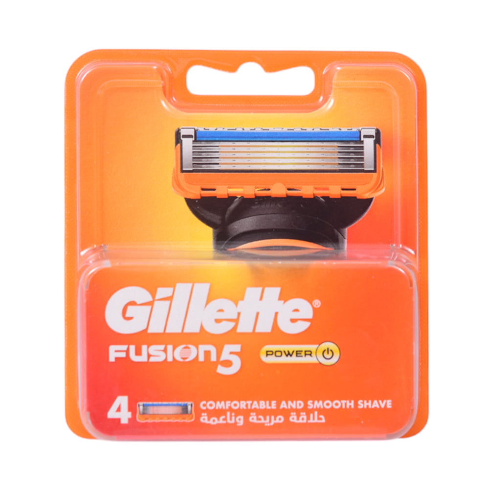 GILLETTE FUSION 5 POWER 4 CARTRIDGES PACK