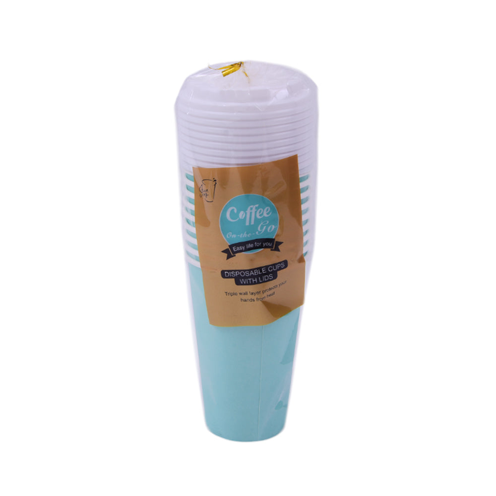 PAPER CUP WITH LID 10PC IR 36110-14/HJ5010
