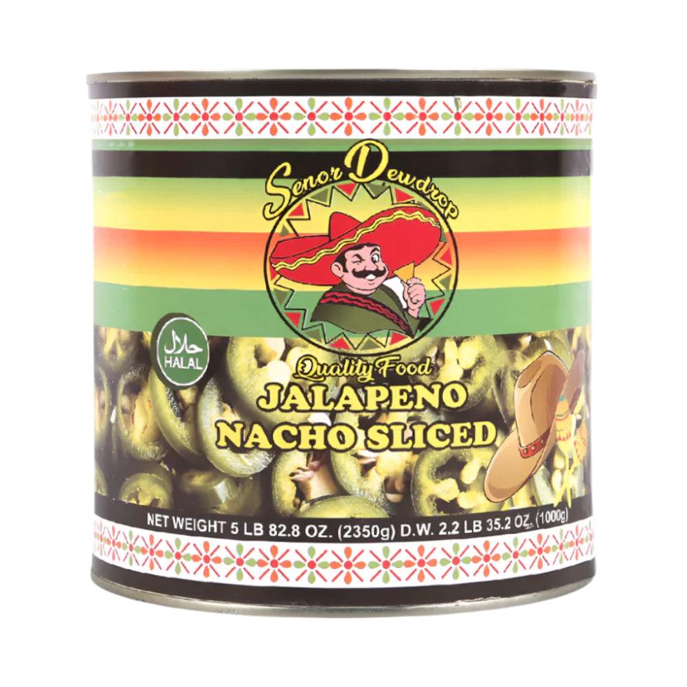 SENOR DEWDROP JALAPENO NACHO SLICED 2700 GM