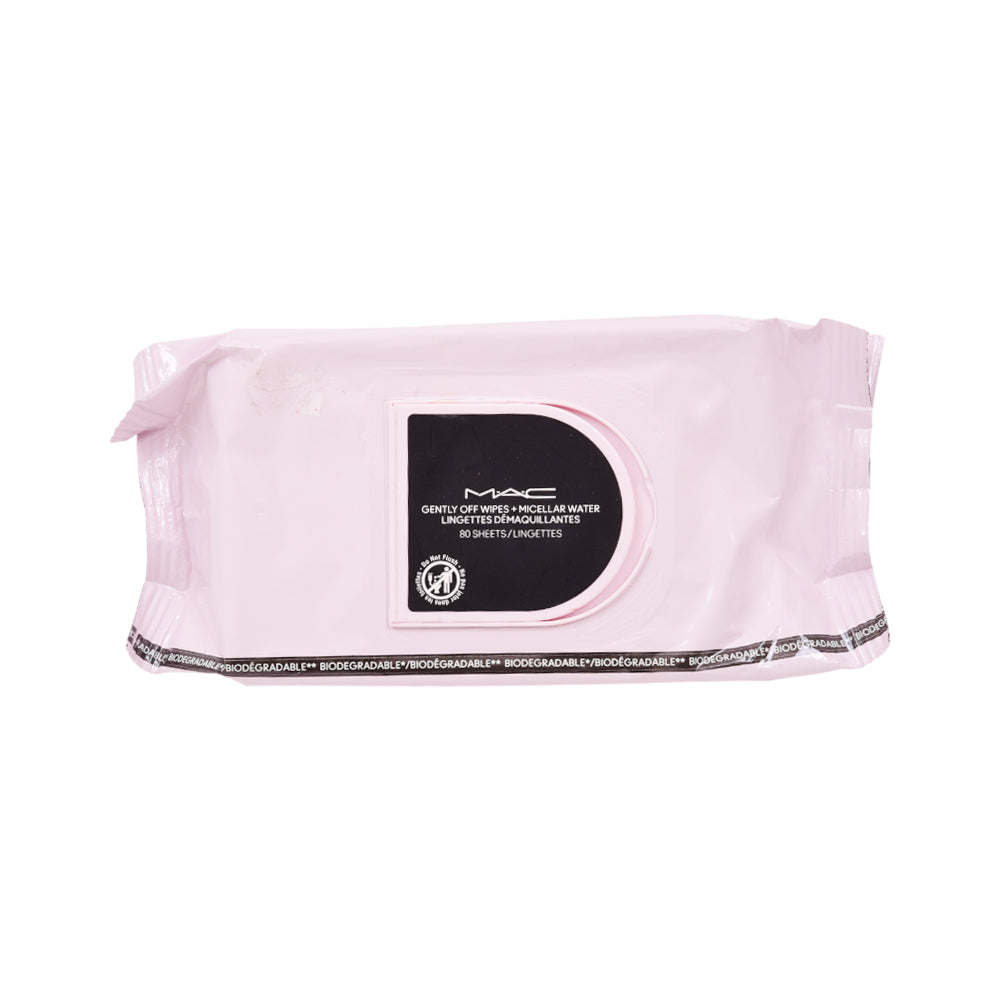 MAC GENTLY OFF WIPES 80 SHEETS