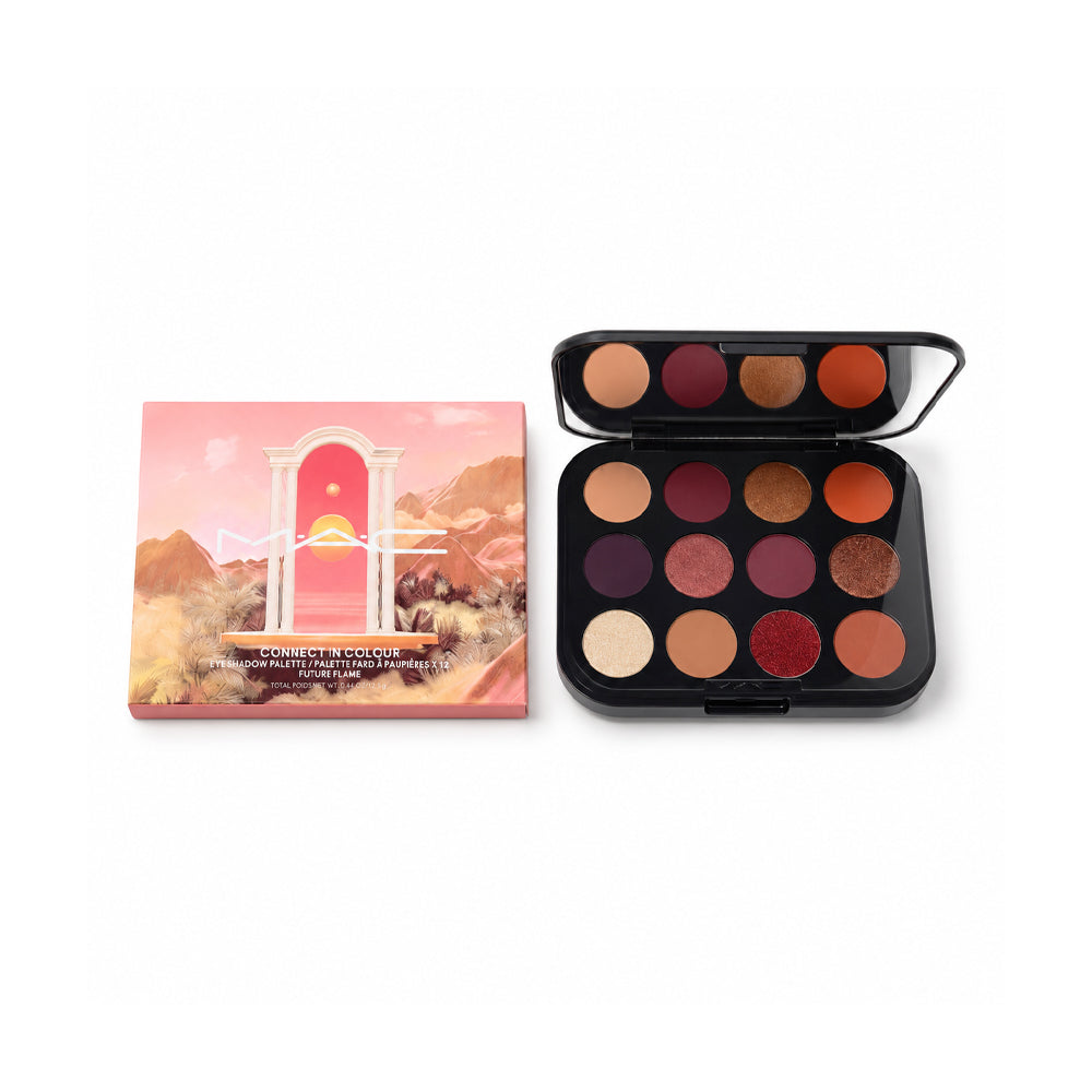 MAC CONNET IN COLOUR FUTURE FLAME SHADOW PALETTE 12.2G