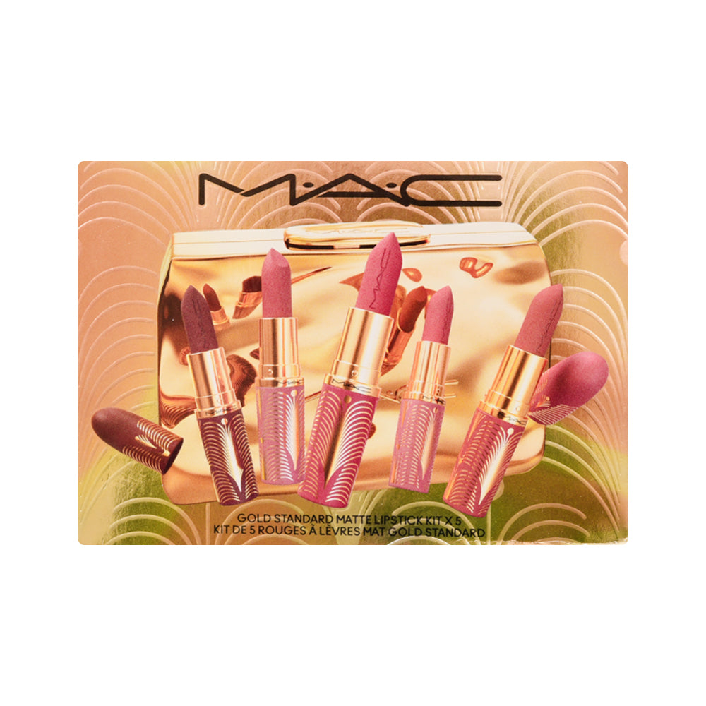 MAC GOLD STANDARD MATTE LIPSTICK KIT 3.5GX5