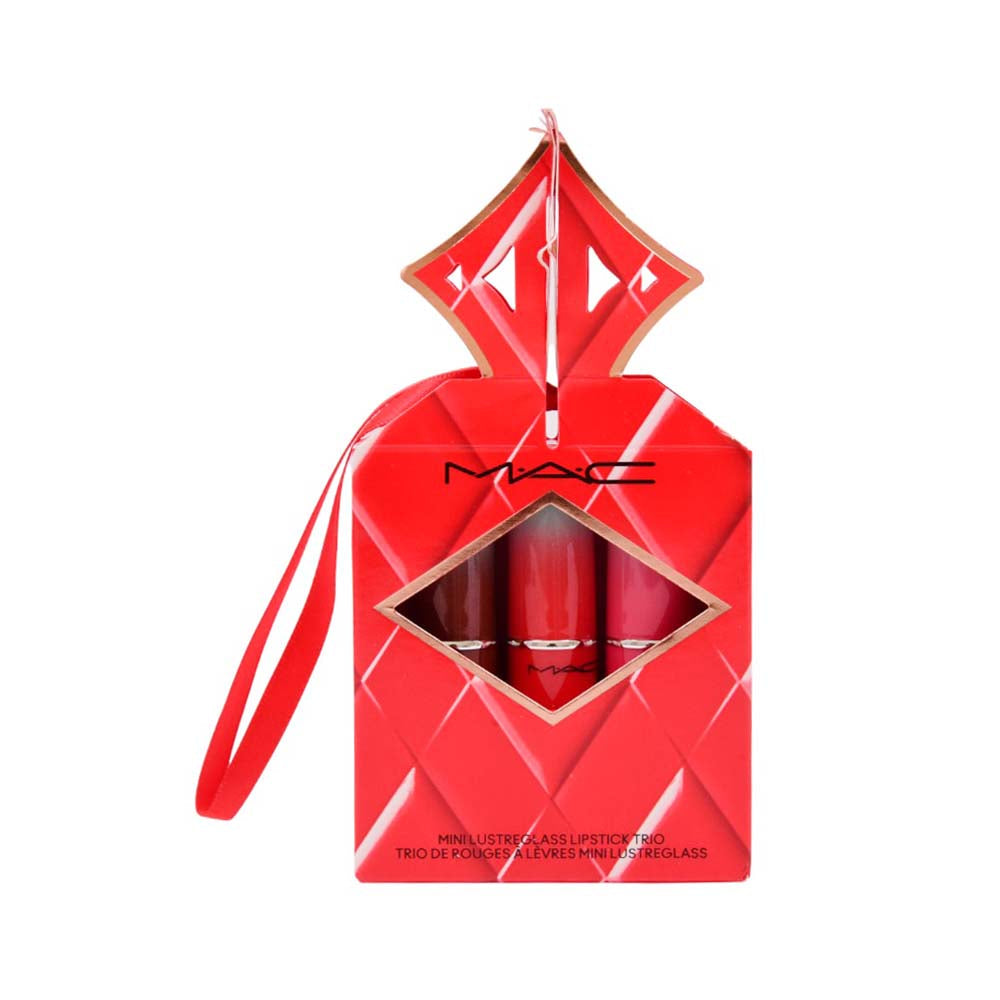 MAC MINI LUSTREGLASS LIPSTICK TRIO 1.5G