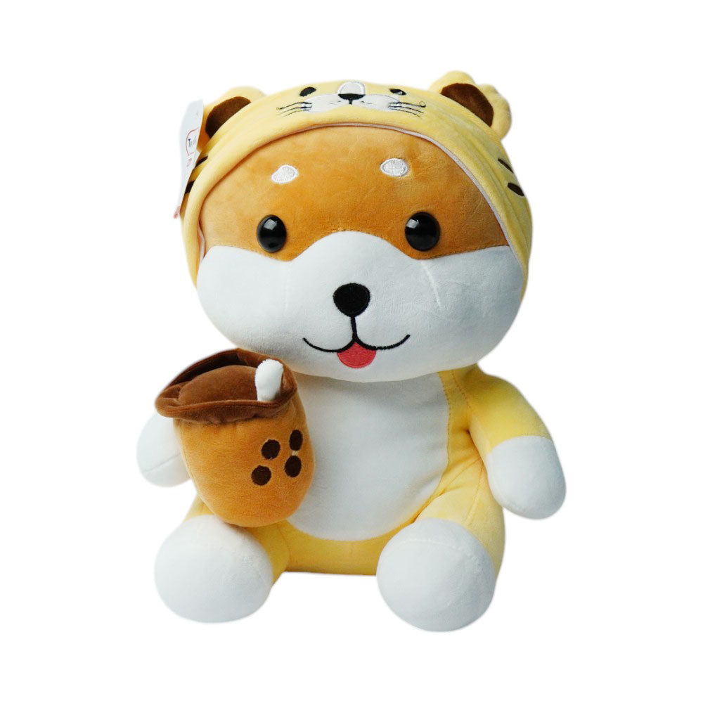 10138 SOFT PUPPY YELLOW 40CM