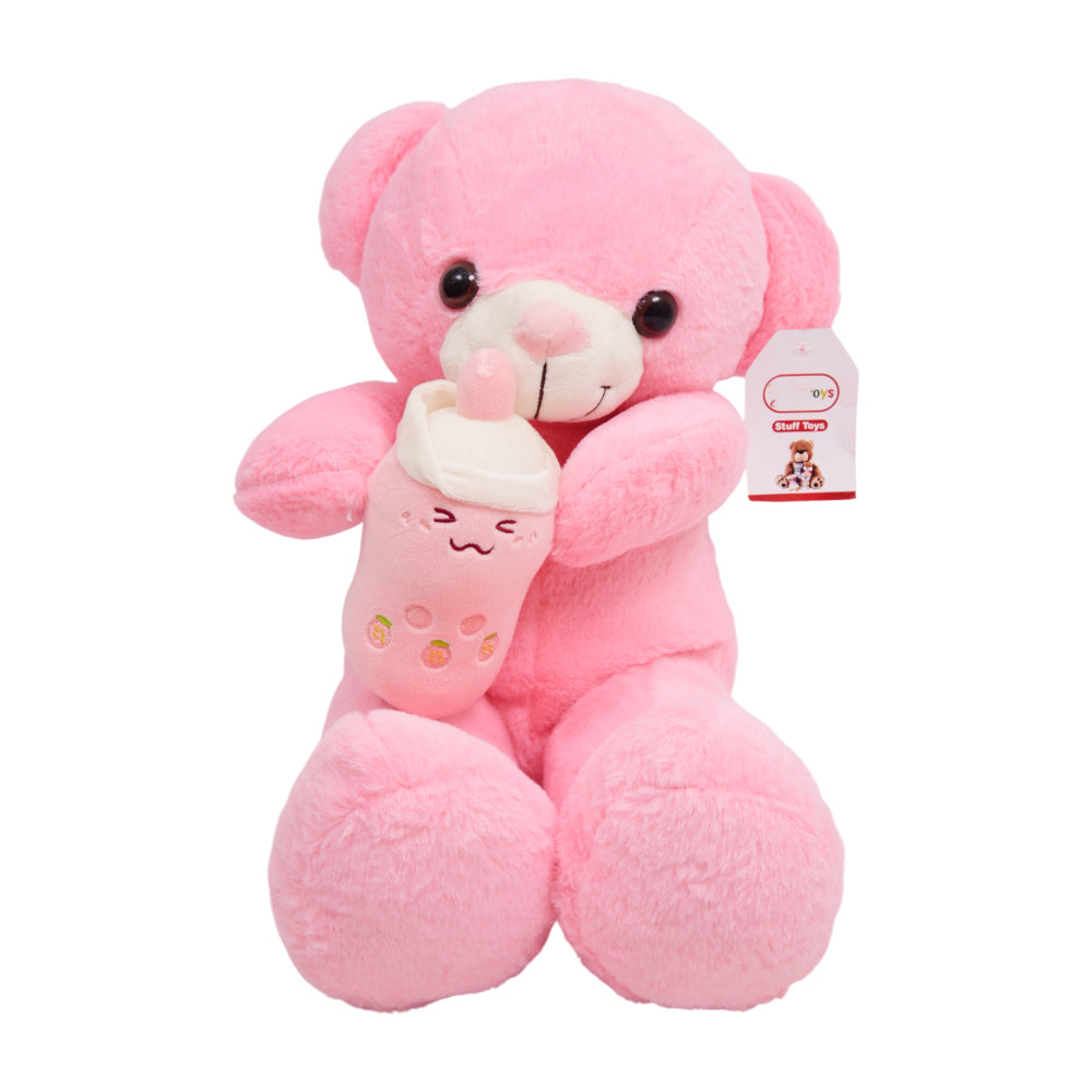 10196 SOFT BEAR WITH FEEDER 50CM A.I