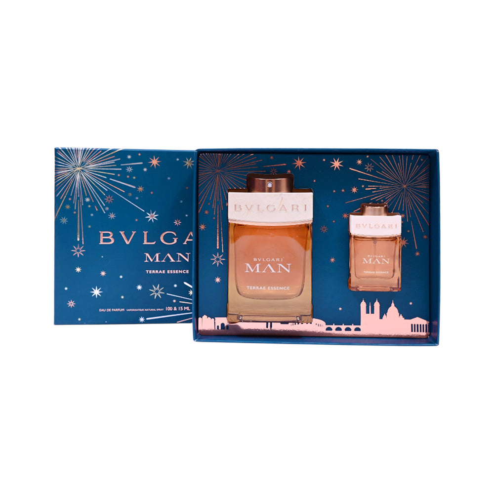 BVLGARI MEN TERRAE ESSENCE EDP 2PC GIFT SET
