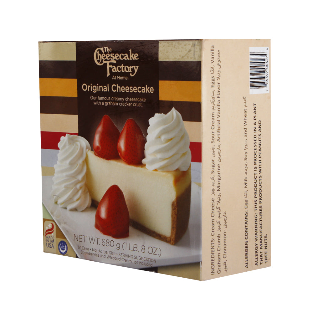 THE CHEESE CAKE FACTORY ORIGINAL CHEESE CAKE 6INCH 1.5LB