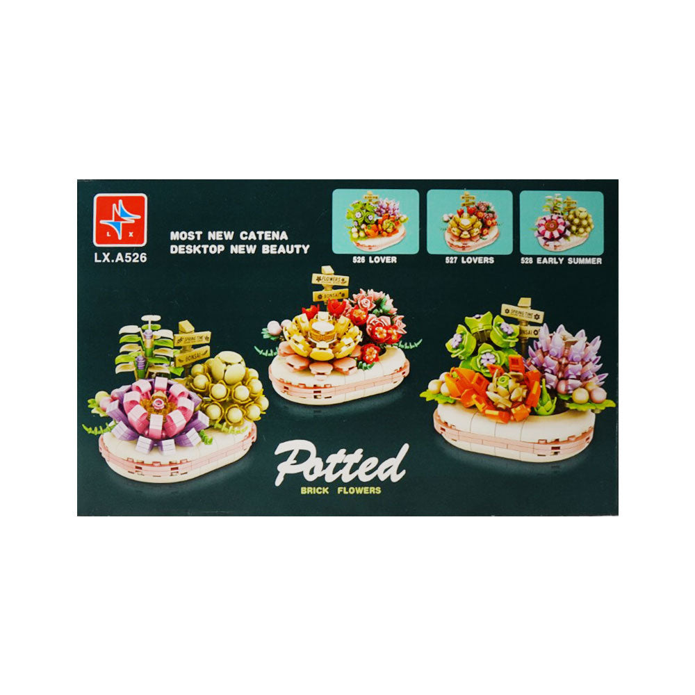 LX-A526 POTTED PLANT BLOCKS 315PCS