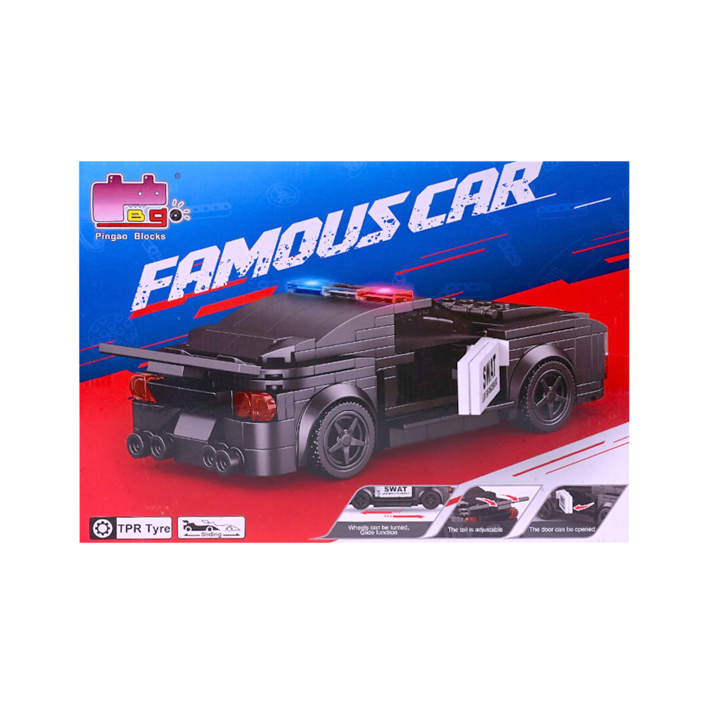 50036 POLICE CAR BLOCKS 242PCS A.I