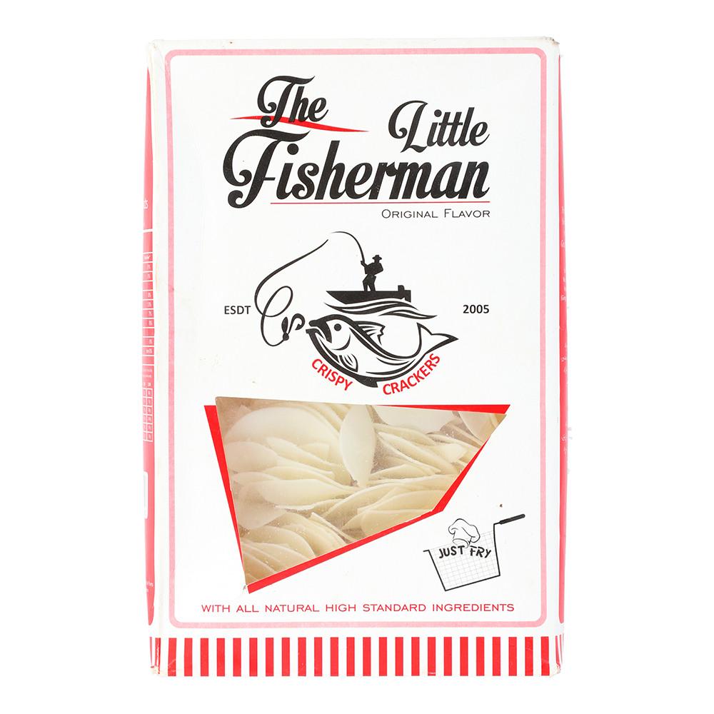 0055 FISHERMAN FISH CRACKER WHITE 230GM