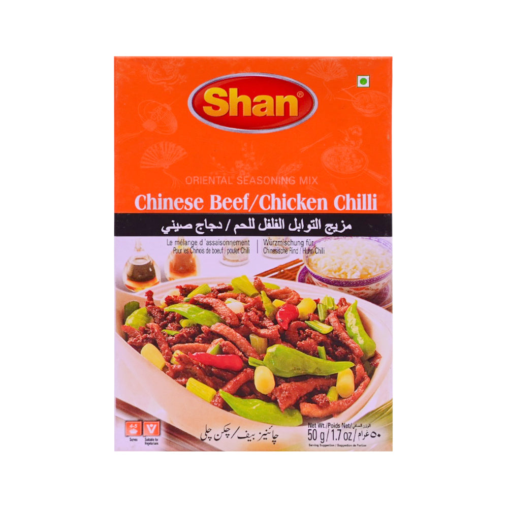 SHAN CHINESE BEEF/CHICKEN CHILLI 50 GM