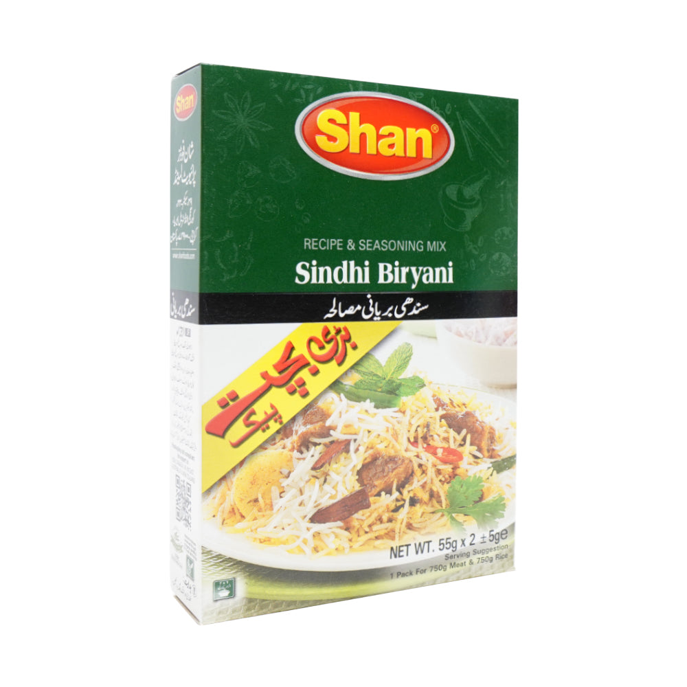 SHAN SINDHI BIRYANI MASALA ECONOMY PACK 110 GM