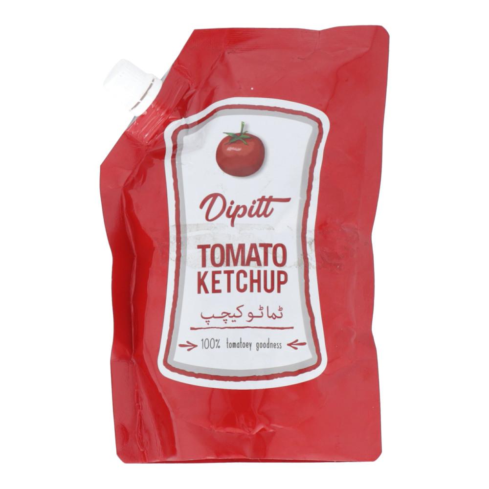 DIPITT TOMATO KETCHUP POUCH 400 GM