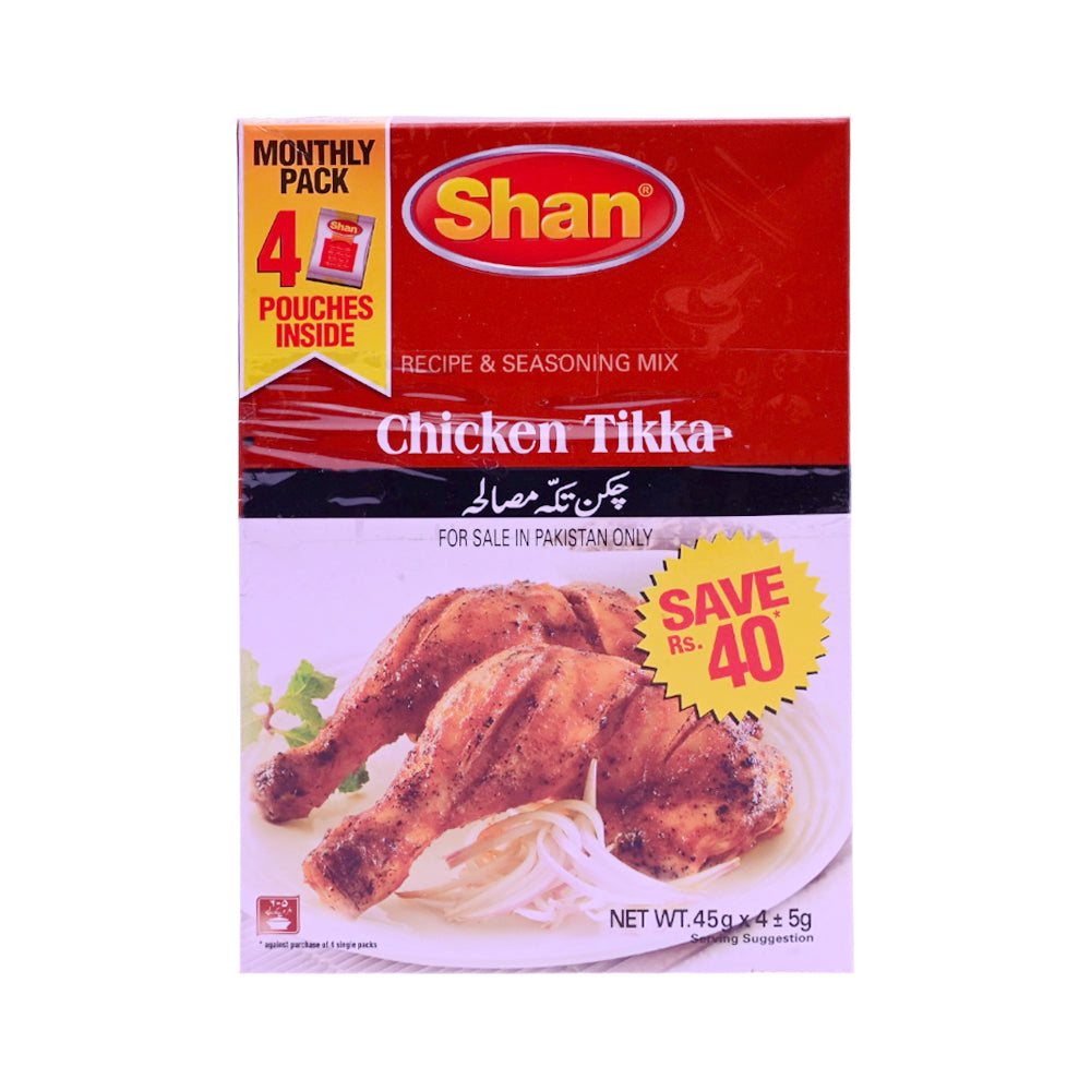 SHAN CHICKEN TIKKA MASALA MONTHLY PACK 180 GM