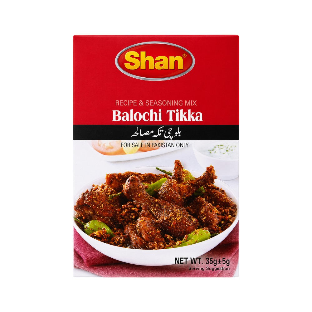 SHAN BALOCHI TIKKA 35 GM