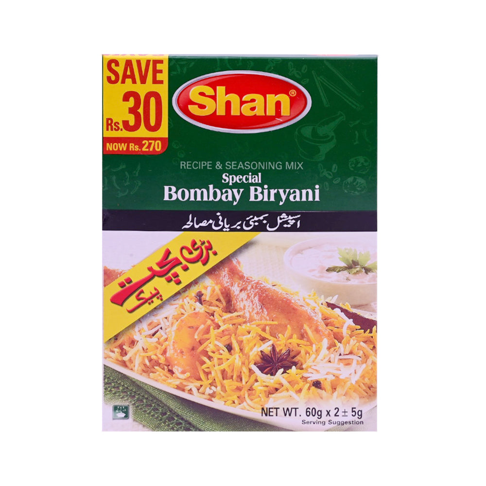 SHAN BOMBAY BIRYANI EID CP30 120 GM