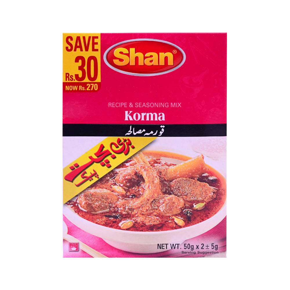 SHAN KORMA MASALA EID CP30 100 GM