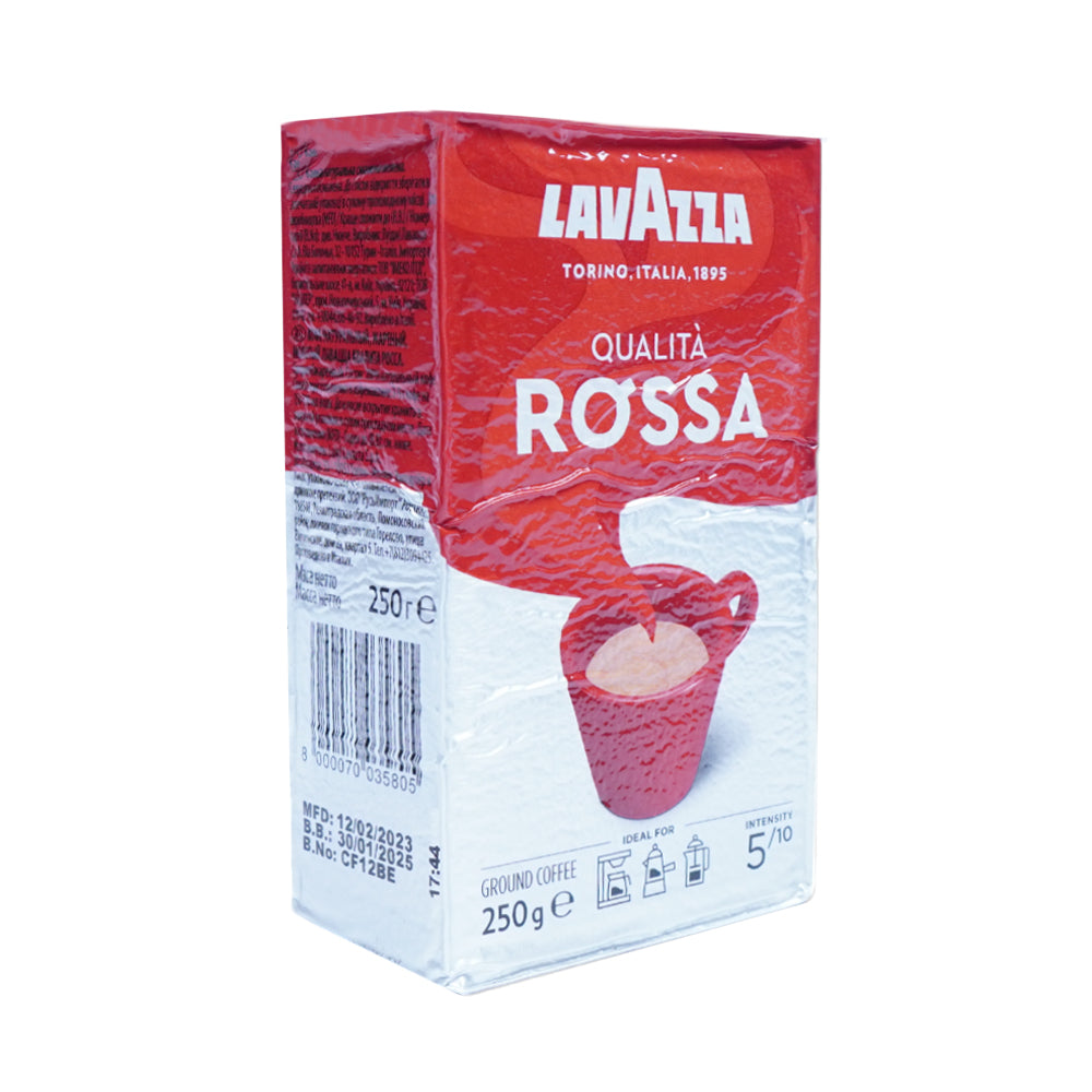 LAVAZZA COFFEE QUALITA ROSSA 250 GM – Al-Fatah