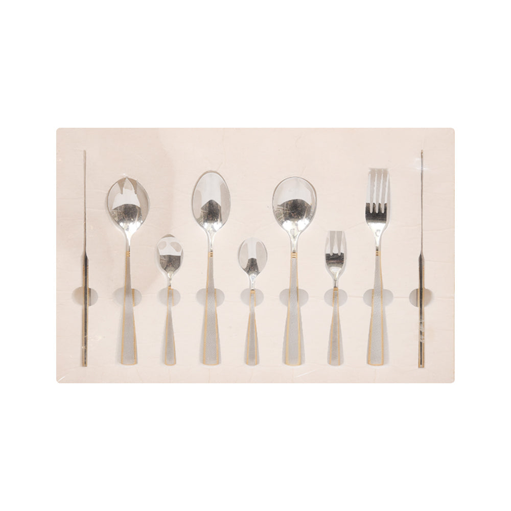 CUTLERY SET ELEGANT 99 PC EL99-25GS