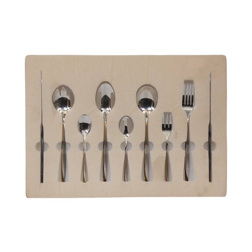 CUTLERY SET ELEGANT 99 PC EL99-27GS