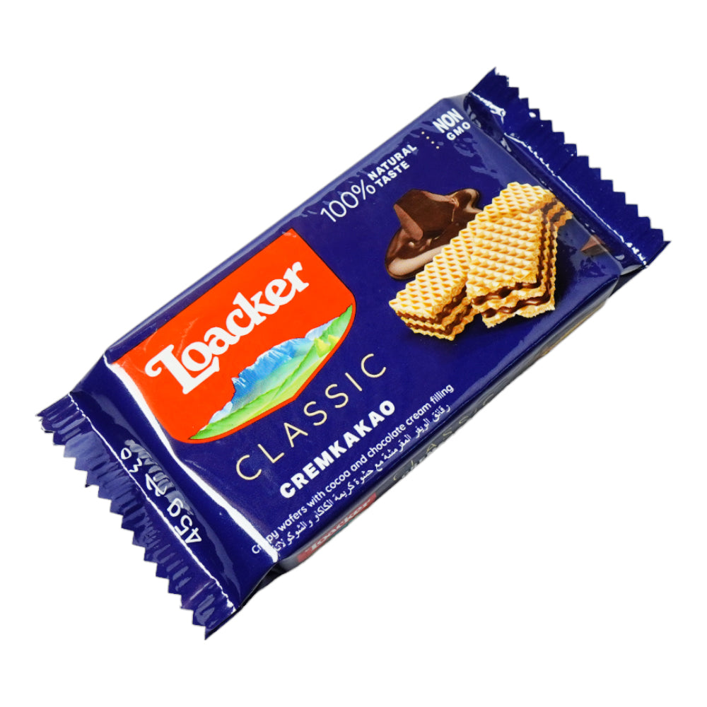 LOACKER CREMKAKAO WAFER 45 GM