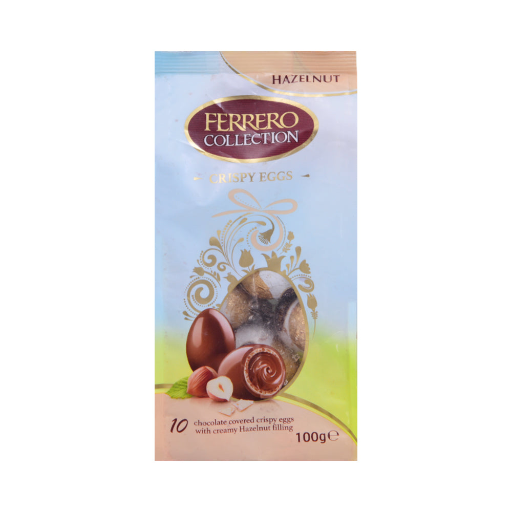 FERRERO CRISPY EGGS HAZELNUT 100GM