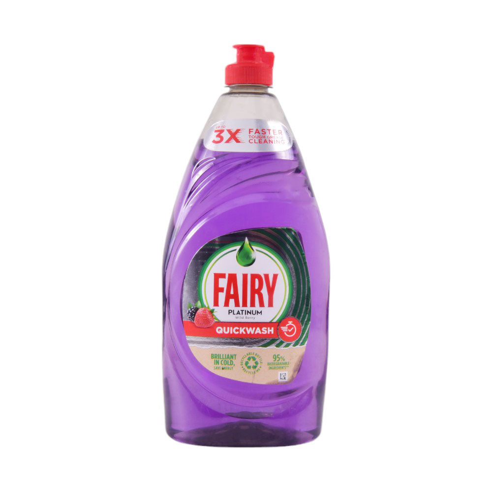 FAIRY DISH WASHING LIQUID PLANTINUM WILD BERRY 820 ML