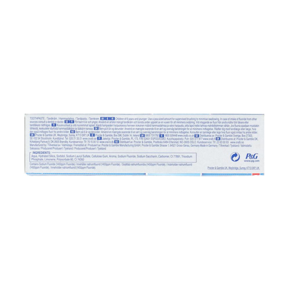 ORAL B TOOTH PASTE JUNIOR MILD MINT 75 ML BASIC