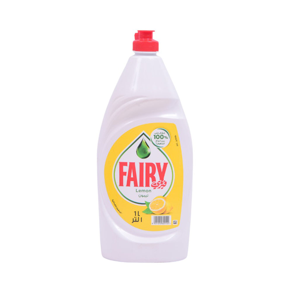 FAIRY DISHWASHER LIQUID LEMON 1 LTR
