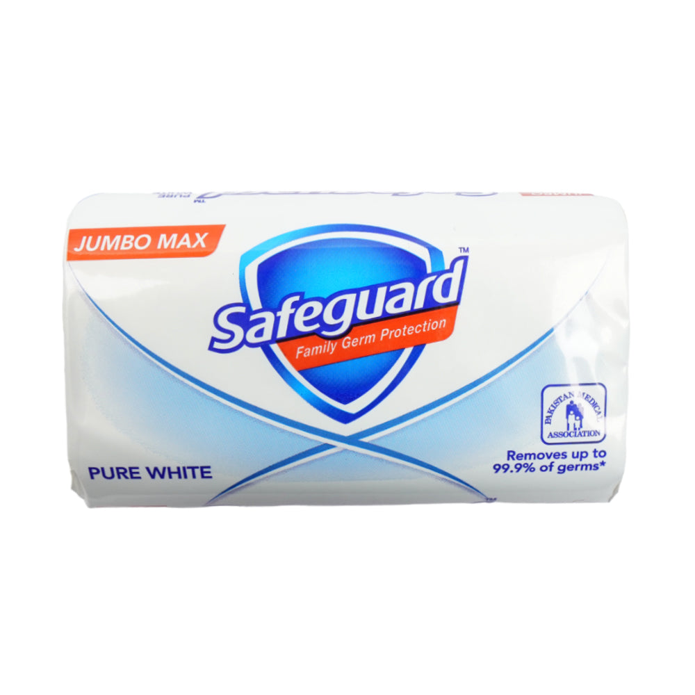 SAFEGUARD SOAP PURE WHITE SOAP 200 GM – Al-Fatah