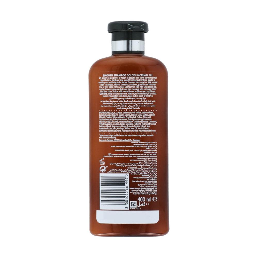 HERBAL ESSENCES SHAMPOO GOLDEN MORINGA OIL 400 ML
