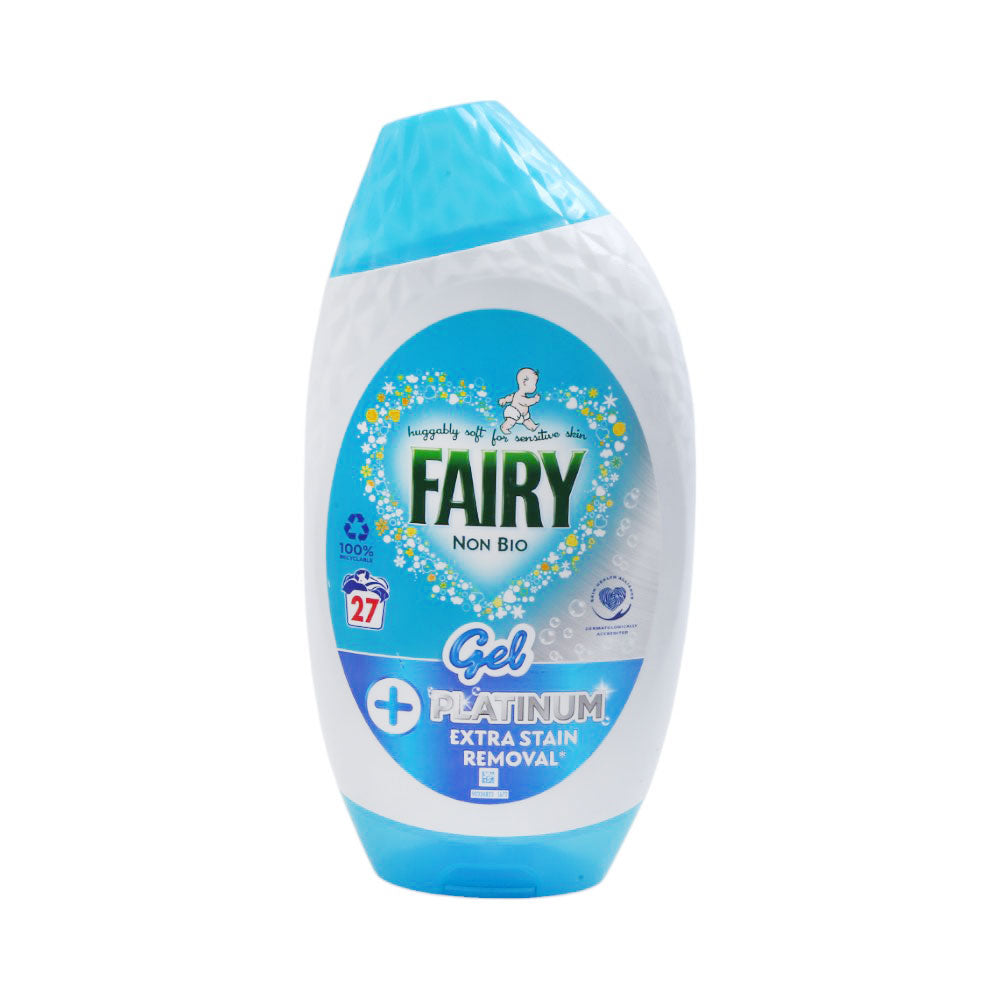 FAIRY LIQUID WASHING NON BIO GEL PLATINUM 945 ML
