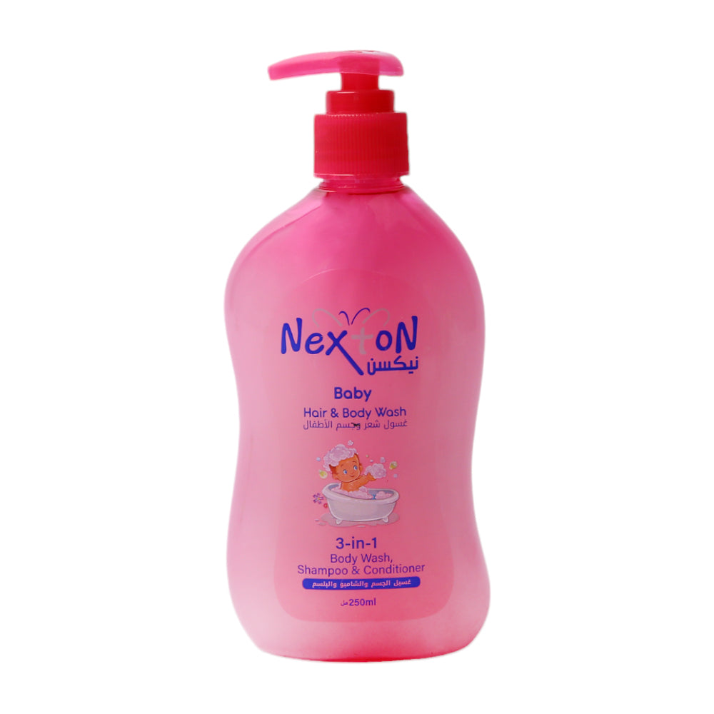 NEXTON BABY HAIR & BODY SHAMPOO + CONDITIONER 3IN1 250ML