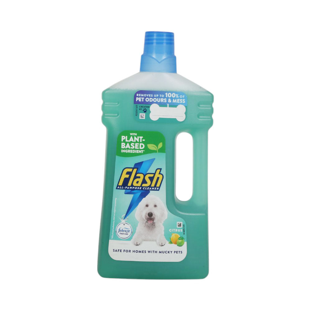 FLASH FLOOR CLEANER CITRUS 1 LTR