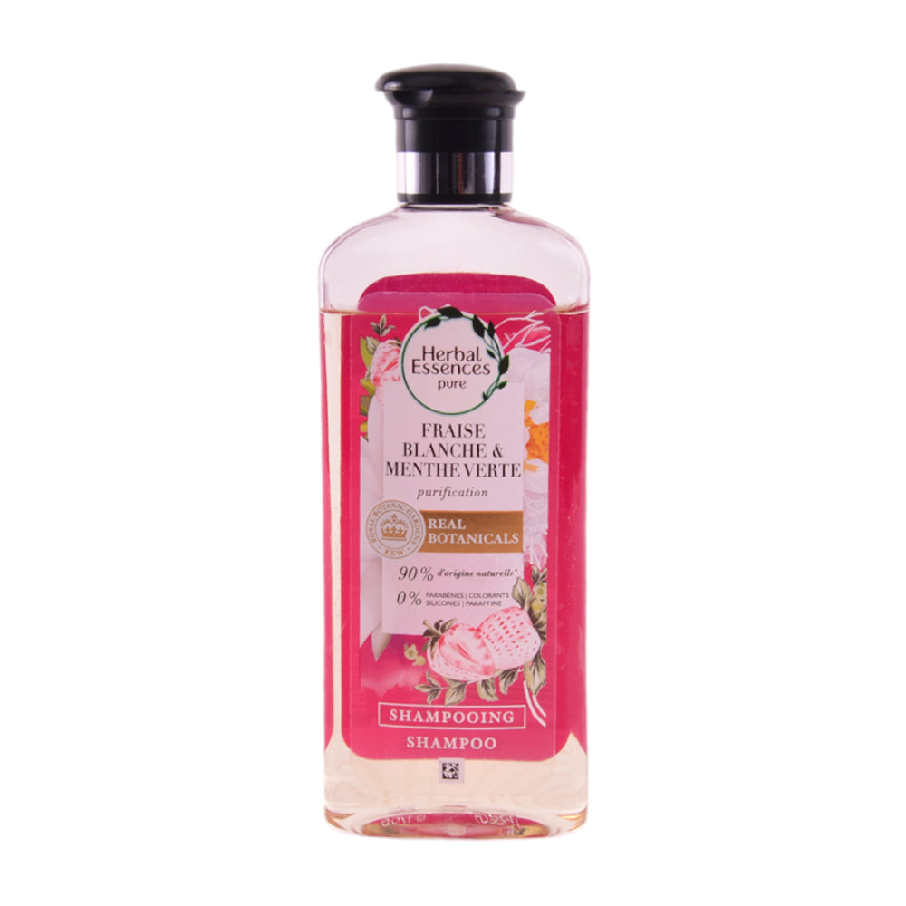 HERBAL ESSENCES SHAMPOO PURIFICATION FRAISE BLANCHE 250 ML