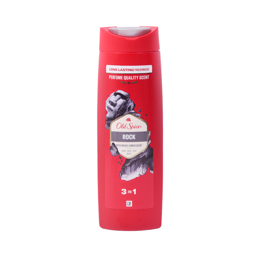 OLD SPICE SHOWER GEL ROCK CHARCOAL 2IN1 400 ML