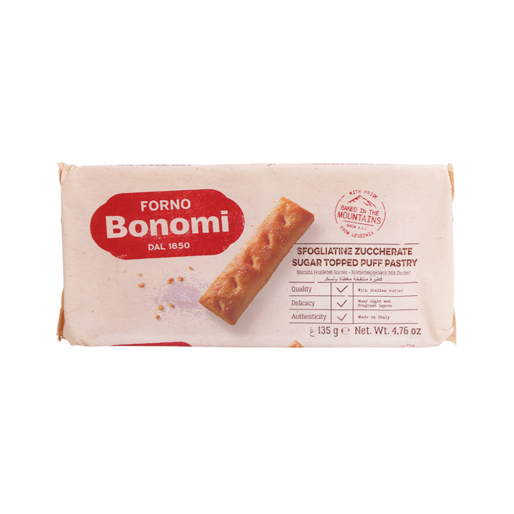 BONOMI SUGAR TOPPED PUFF 135 GM