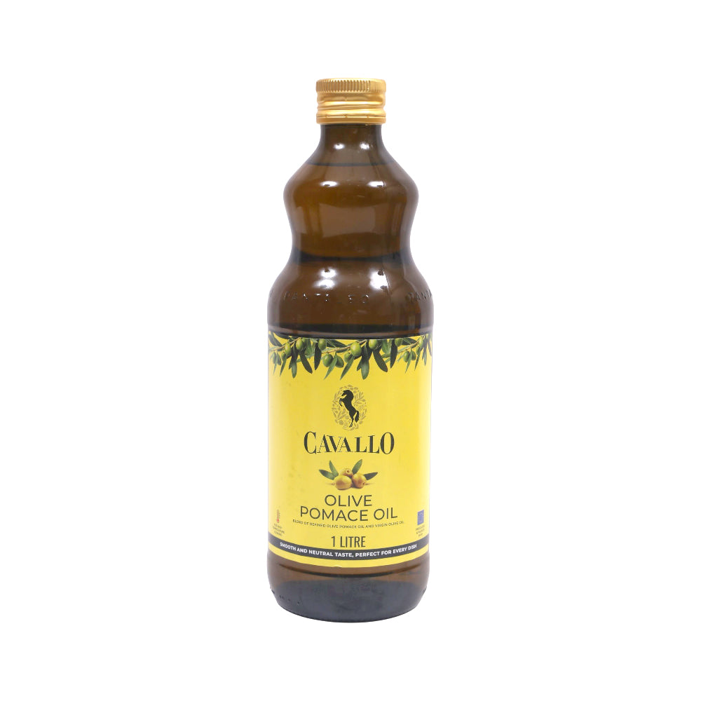 CAVALLO POMACE OLIVE OIL BOTTLE 1 LTR