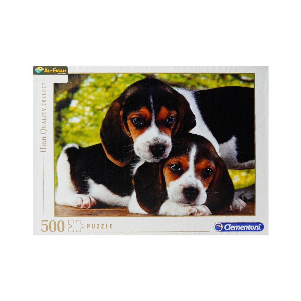 30289 CLEMENTONI PUZZLE DOG CLOSE TOGETHER 500PC