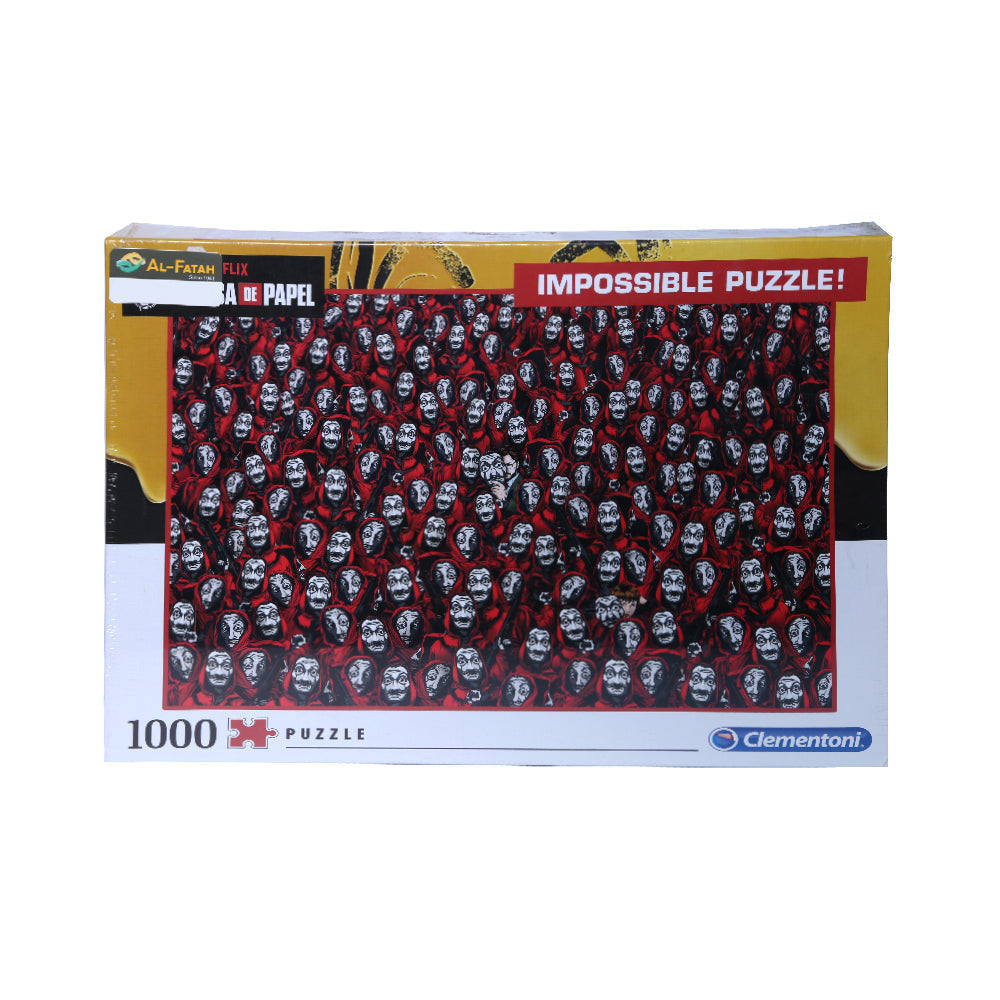 39527 CLEMENTONI LA CASA DE PAPEL PUZZLE 1000PC D